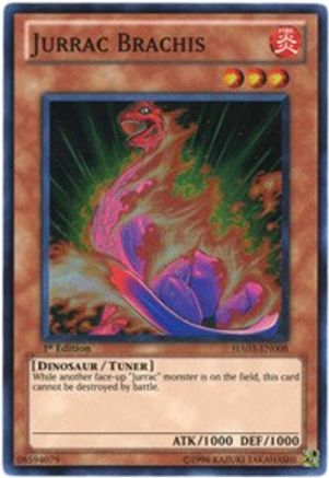 Jurrac Brachis (HA03-EN008) - Hidden Arsenal 3 1st Edition
