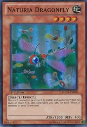Naturia Dragonfly (HA03-EN010) - Hidden Arsenal 3 Unlimited