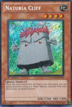 Naturia Cliff (HA03-EN012) - Hidden Arsenal 3 1st Edition