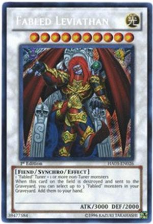 Fabled Leviathan (HA03-EN026) - Hidden Arsenal 3 Unlimited