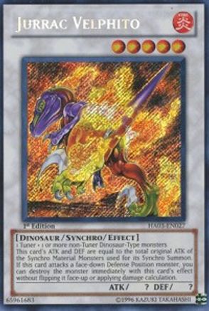 Jurrac Velphito (HA03-EN027) - Hidden Arsenal 3 Unlimited