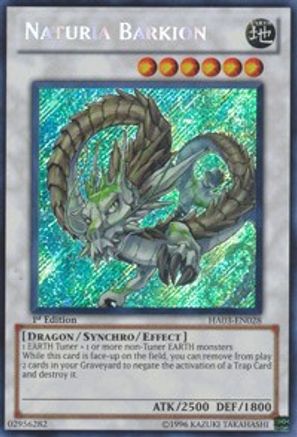 Naturia Barkion (HA03-EN028) - Hidden Arsenal 3 1st Edition