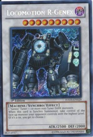Locomotion R-Genex (HA03-EN029) - Hidden Arsenal 3 1st Edition
