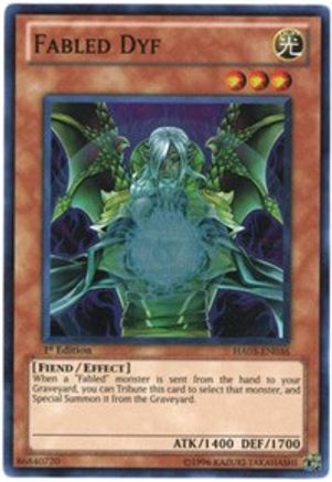Fabled Dyf (HA03-EN036) - Hidden Arsenal 3 1st Edition