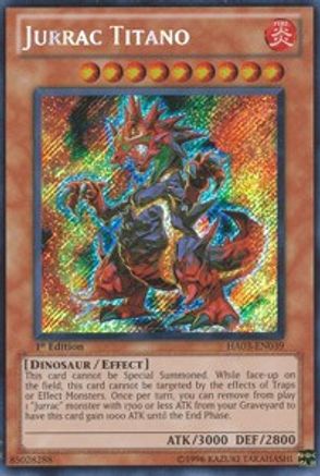 Jurrac Titano (HA03-EN039) - Hidden Arsenal 3 1st Edition