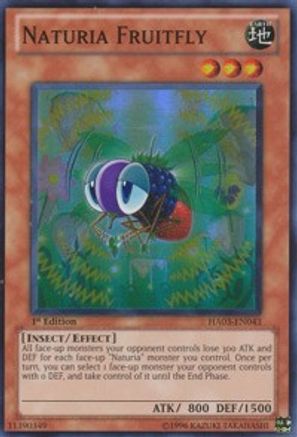 Naturia Fruitfly (HA03-EN043) - Hidden Arsenal 3 1st Edition