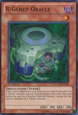 R-Genex Oracle (HA03-EN046) - Hidden Arsenal 3 1st Edition