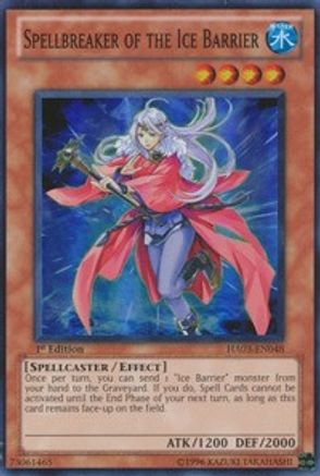 Spellbreaker of the Ice Barrier (HA03-EN048) - Hidden Arsenal 3 Unlimited