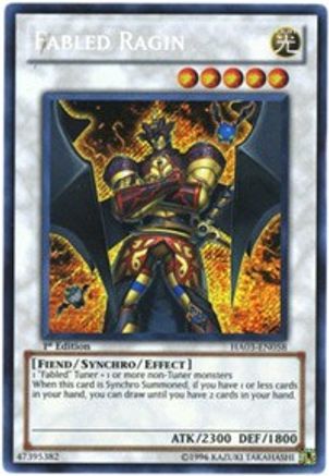 Fabled Ragin (HA03-EN058) - Hidden Arsenal 3 1st Edition