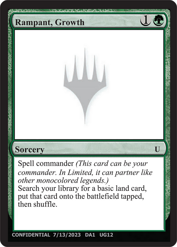 Rampant, Growth (UNK-UG12) - Unknown Event