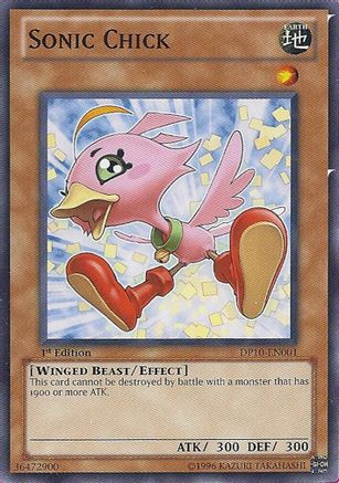 Sonic Chick (DP10-EN001) - Duelist Pack 10: Yusei 3 1st Edition