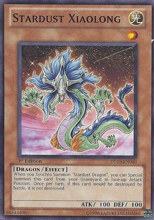 Stardust Xiaolong (DP10-EN003) - Duelist Pack 10: Yusei 3 1st Edition