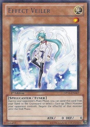 Effect Veiler (DP10-EN007) - Duelist Pack 10: Yusei 3 1st Edition