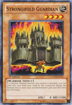 Stronghold Guardian (DP10-EN011) - Duelist Pack 10: Yusei 3 1st Edition