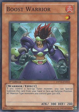 Boost Warrior (DP10-EN012) - Duelist Pack 10: Yusei 3 1st Edition