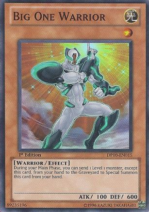 Big One Warrior (DP10-EN015) - Duelist Pack 10: Yusei 3 Unlimited