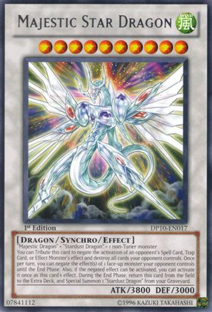 Majestic Star Dragon (DP10-EN017) - Duelist Pack 10: Yusei 3 1st Edition