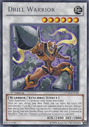 Drill Warrior (DP10-EN018) - Duelist Pack 10: Yusei 3 1st Edition