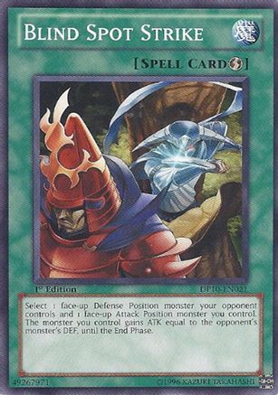 Blind Spot Strike (DP10-EN021) - Duelist Pack 10: Yusei 3 1st Edition