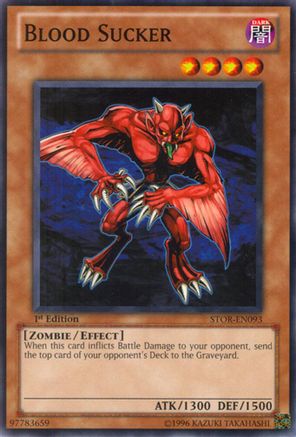 Blood Sucker (STOR-EN093) - Storm of Ragnarok 1st Edition