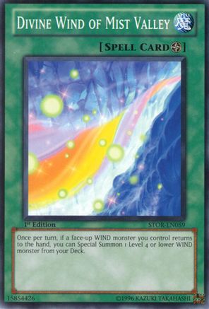 Divine Wind of Mist Valley (STOR-EN059) - Storm of Ragnarok Unlimited