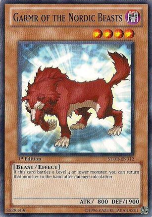 Garmr of the Nordic Beasts (STOR-EN012) - Storm of Ragnarok Unlimited