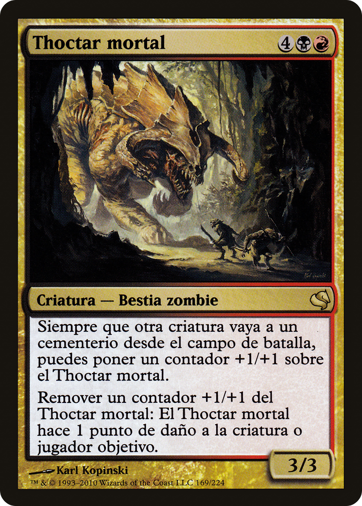 Deathbringer Thoctar (Spanish) - 