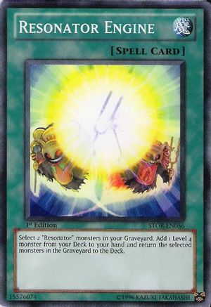 Resonator Engine (STOR-EN056) - Storm of Ragnarok 1st Edition