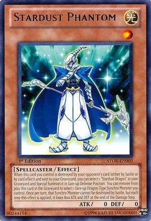 Stardust Phantom (STOR-EN003) - Storm of Ragnarok 1st Edition