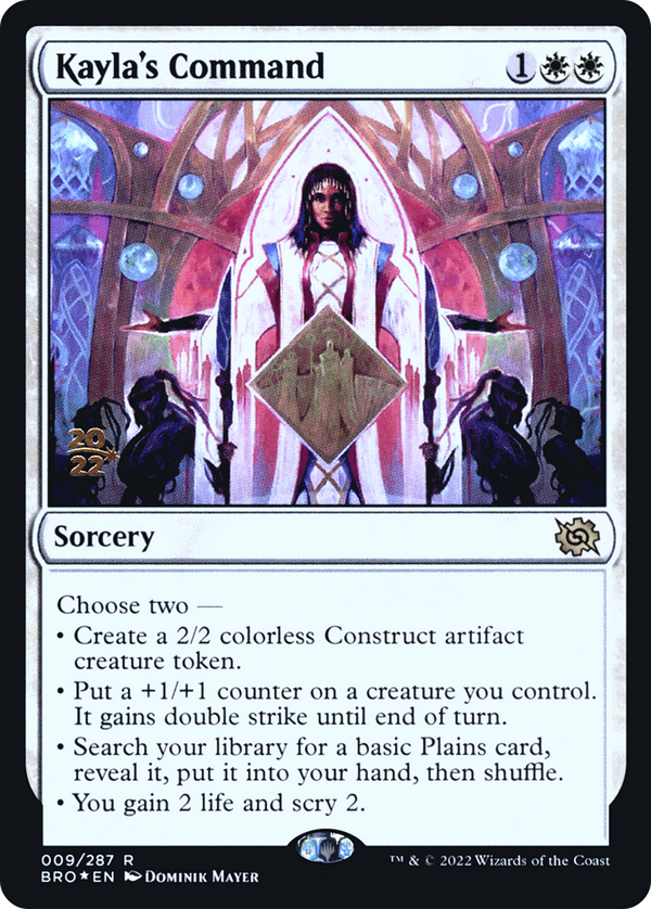 Kayla's Command [The Brothers' War Prerelease Promos]