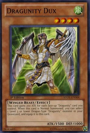 Dragunity Dux (SDDL-EN004) - Structure Deck: Dragunity Legion 1st Edition