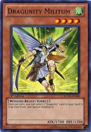 Dragunity Militum (SDDL-EN008) - Structure Deck: Dragunity Legion 1st Edition