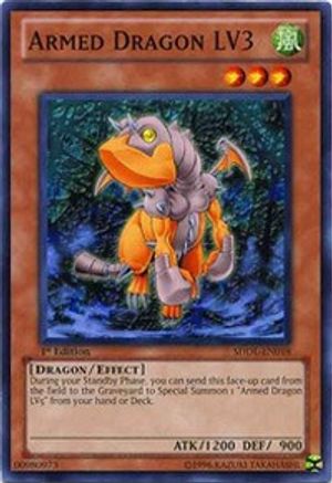 Armed Dragon LV3 (SDDL-EN018) - Structure Deck: Dragunity Legion 1st Edition