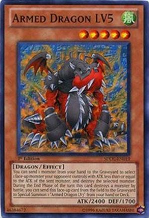 Armed Dragon LV5 (SDDL-EN019) - Structure Deck: Dragunity Legion Unlimited