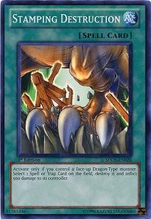 Stamping Destruction (SDDL-EN026) - Structure Deck: Dragunity Legion Unlimited