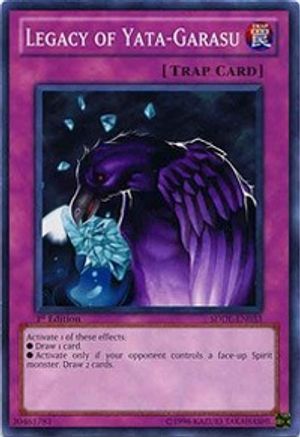 Legacy of Yata-Garasu (SDDL-EN033) - Structure Deck: Dragunity Legion Unlimited