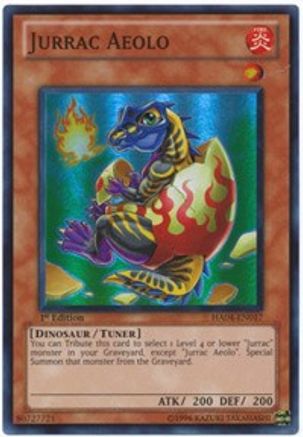 Jurrac Aeolo (HA04-EN017) - Hidden Arsenal 4 1st Edition