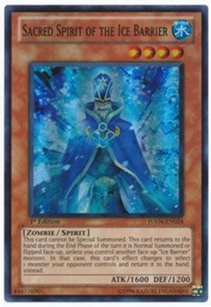 Sacred Spirit of the Ice Barrier (HA04-EN024) - Hidden Arsenal 4 Unlimited