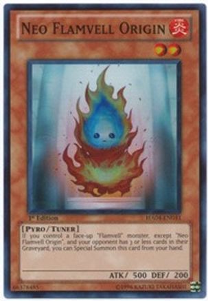 Neo Flamvell Origin (HA04-EN031) - Hidden Arsenal 4 Unlimited
