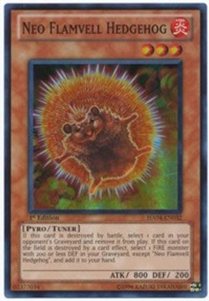 Neo Flamvell Hedgehog (HA04-EN032) - Hidden Arsenal 4 Unlimited