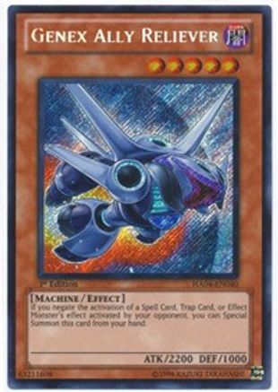 Genex Ally Reliever (HA04-EN040) - Hidden Arsenal 4 1st Edition