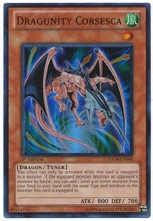 Dragunity Corsesca (HA04-EN044) - Hidden Arsenal 4 1st Edition