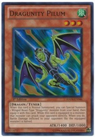 Dragunity Pilum (HA04-EN046) - Hidden Arsenal 4 1st Edition