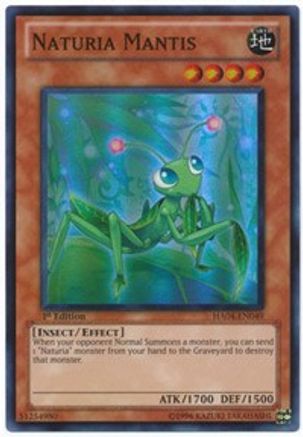 Naturia Mantis (HA04-EN049) - Hidden Arsenal 4 Unlimited