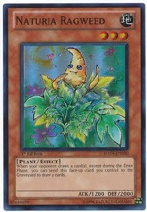 Naturia Ragweed (HA04-EN050) - Hidden Arsenal 4 Unlimited