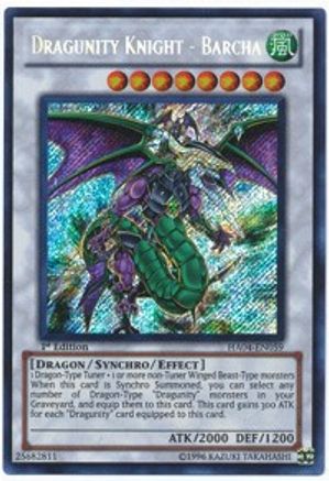 Dragunity Knight - Barcha (HA04-EN059) - Hidden Arsenal 4 1st Edition