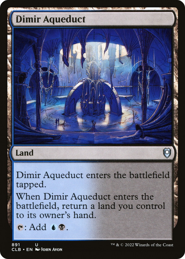 Dimir Aqueduct [Commander Legends: Battle for Baldur's Gate]