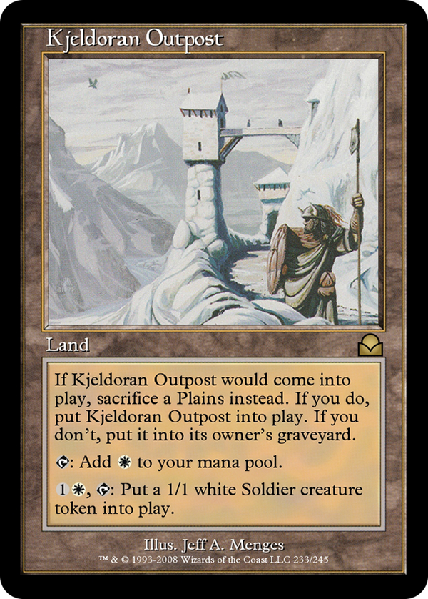 Kjeldoran Outpost (ME2-233) - Masters Edition II