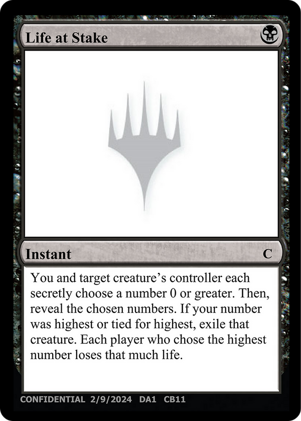 Life at Stake [Unknown Event]