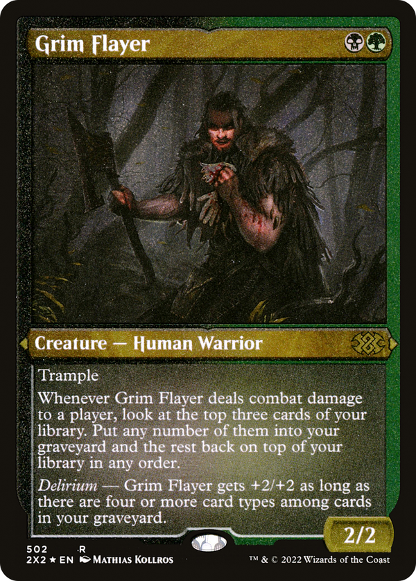 Grim Flayer (Foil Etched) [Double Masters 2022]